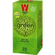 Зеленый чай классический Wissotzky Classical Chinese green tea Wissotzky 25 пак*1.5 гр